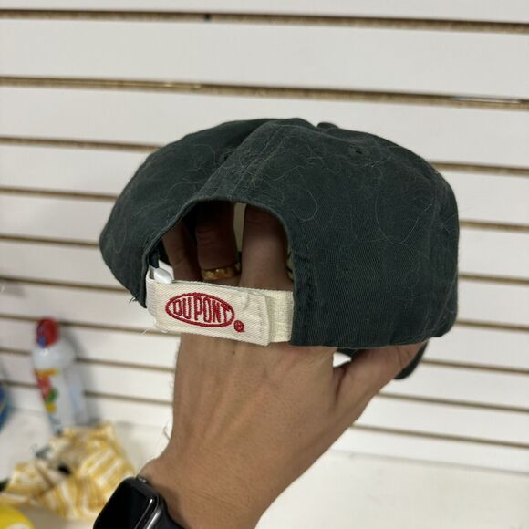 Pioneer Seed Hat White Green DuPont Cap Adjustable Strap Farming Feed Corn Ag - Picture 3 of 3